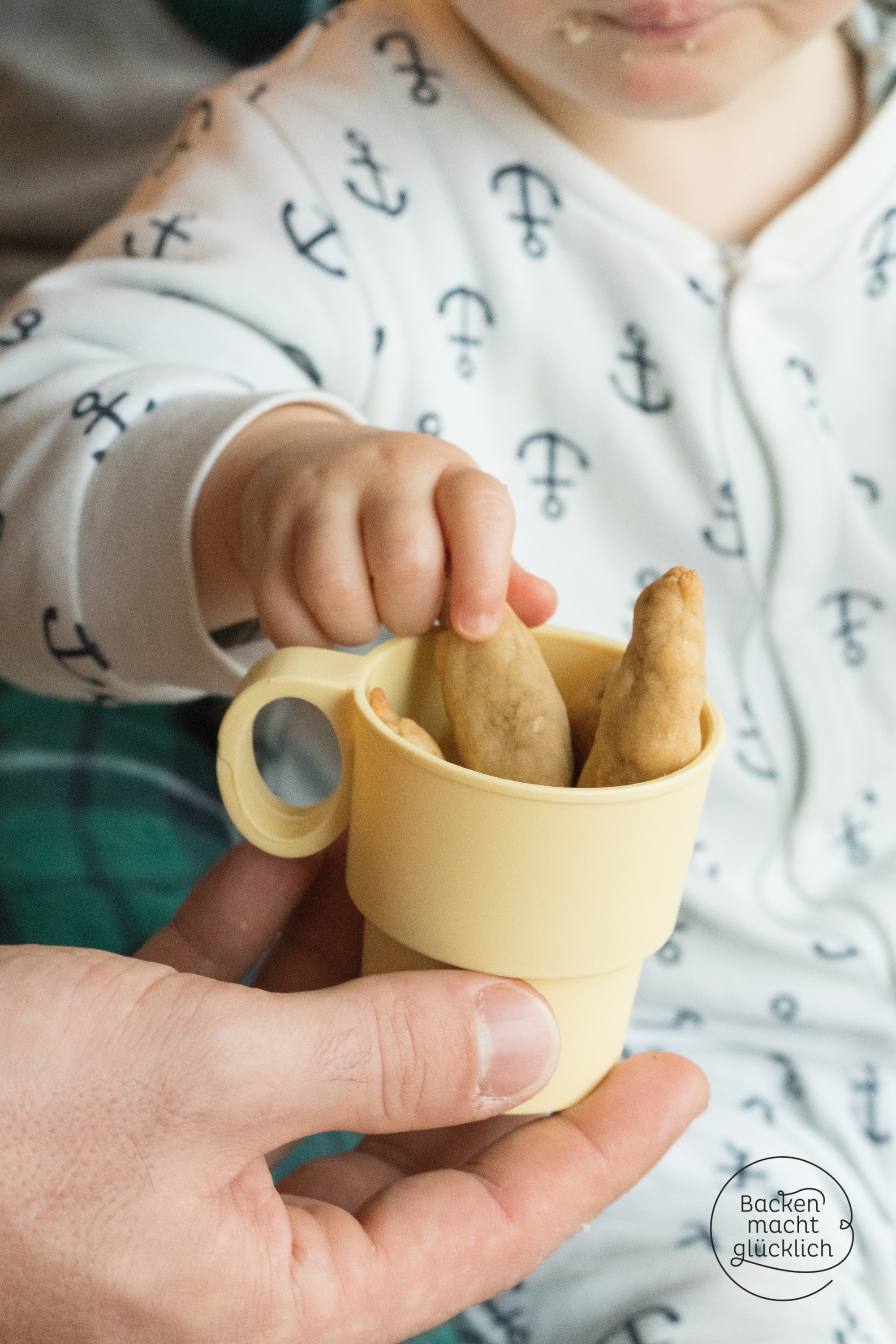 Brotstangen für Babys backen