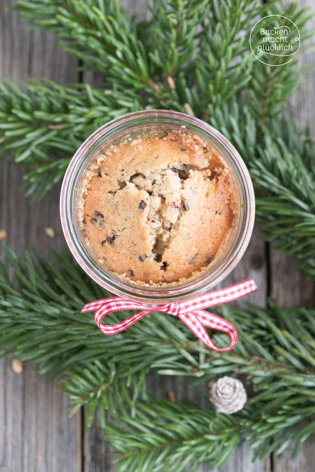 Weihnachtskuchen im Glas | Backen macht glücklich
