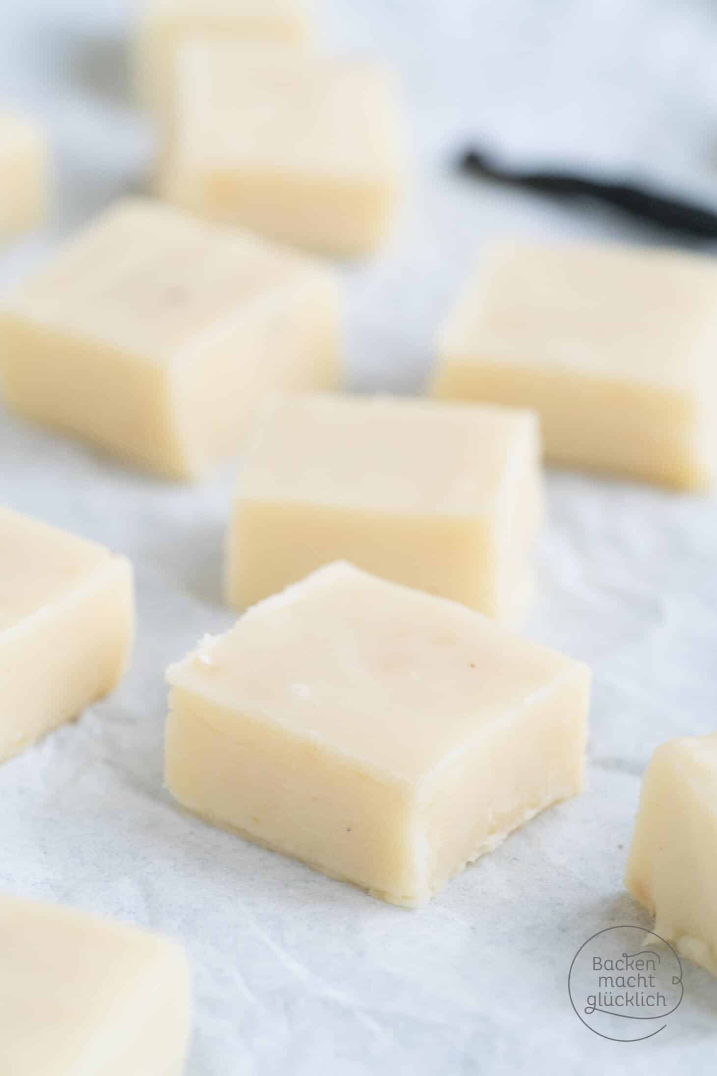 Schnelles Fudge aus 3 Zutaten Backen macht glücklich