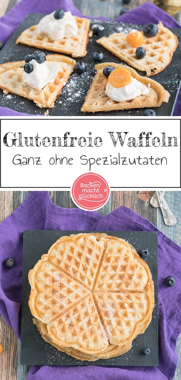 Diese fluffigen Low Carb Waffeln ohne Mehl, Butter, Zucker und Proteinpulver sind perfekt für alle, die kohlenhydatarm schlemmen wollen. Schnell & einfach!