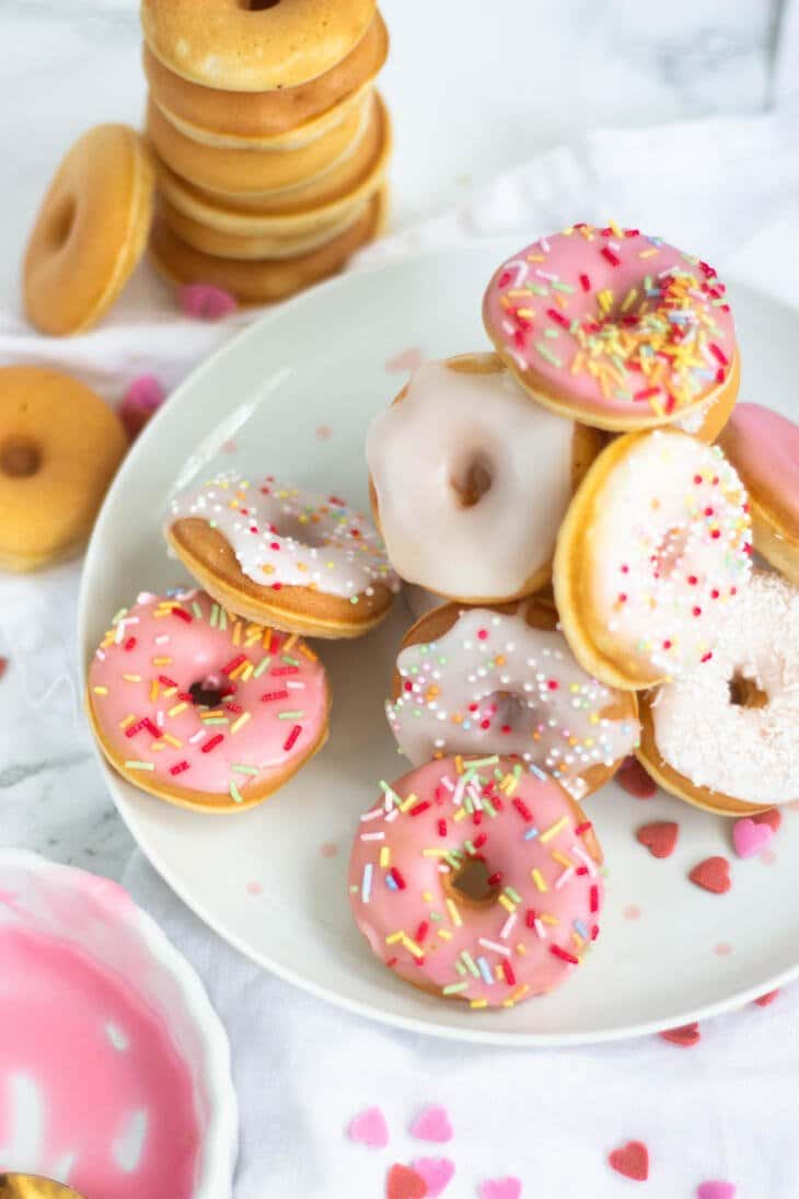 Mini-Donuts Fasching