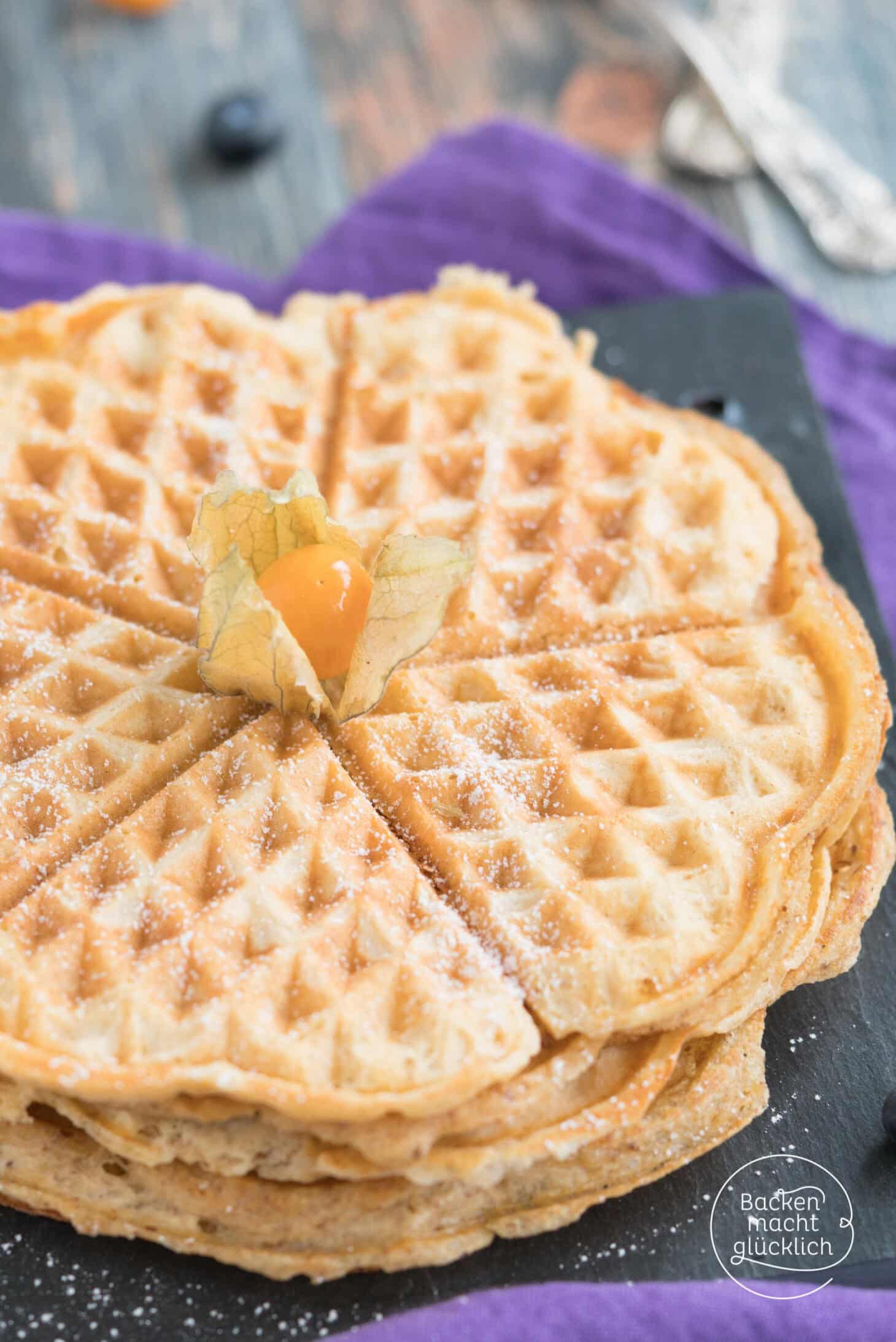 Low Carb Waffeln | Backen macht glücklich