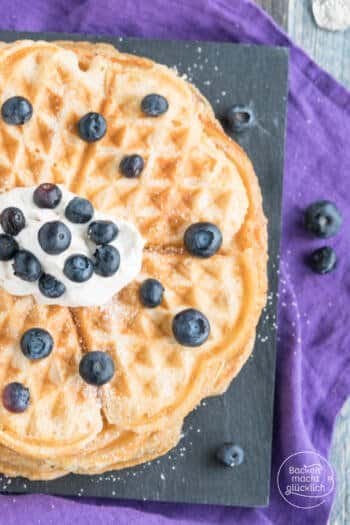 Low Carb Waffeln ohne Butter