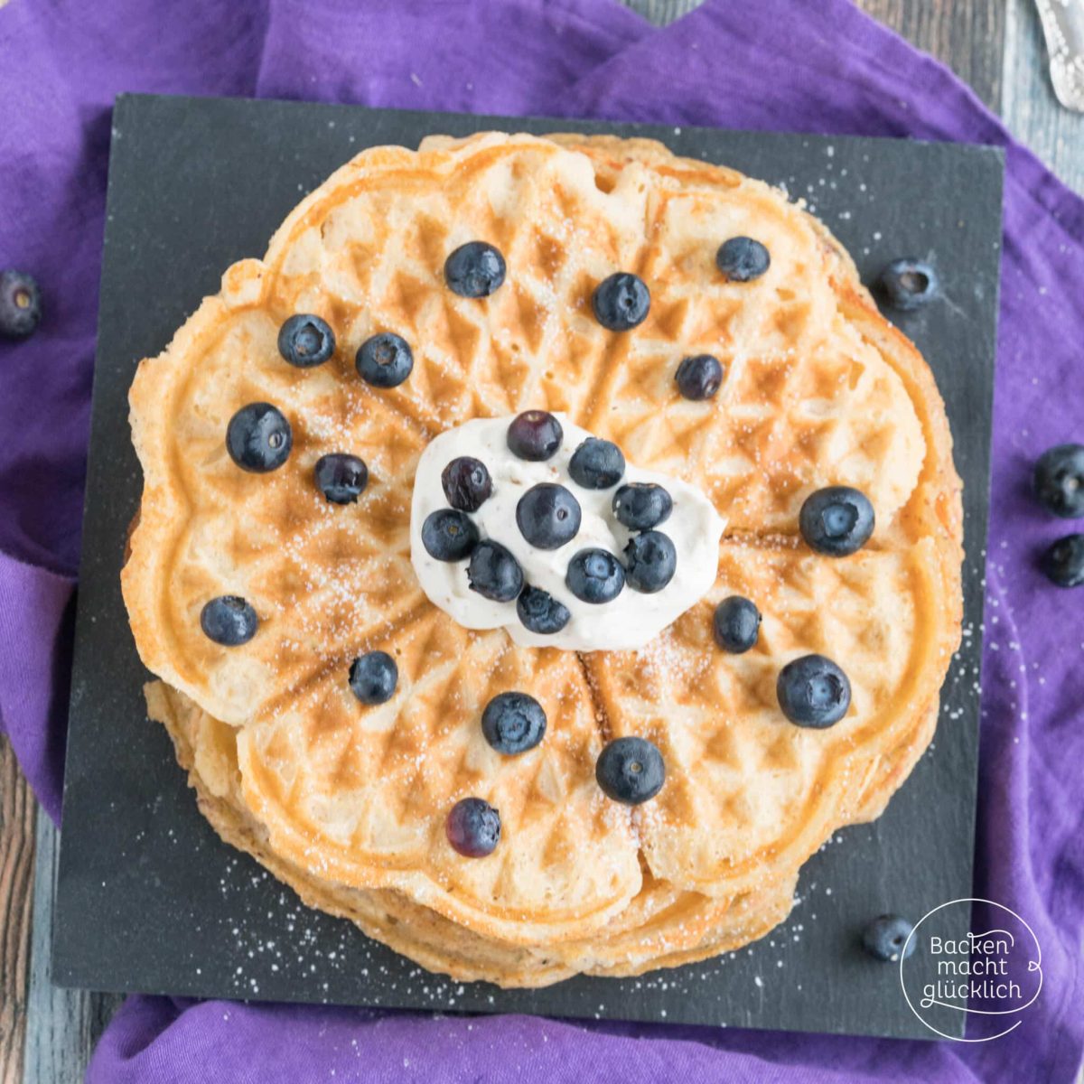 Low Carb Waffelrezept ohne Proteinpulver