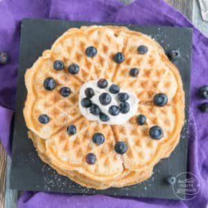 Low Carb Waffelrezept ohne Proteinpulver