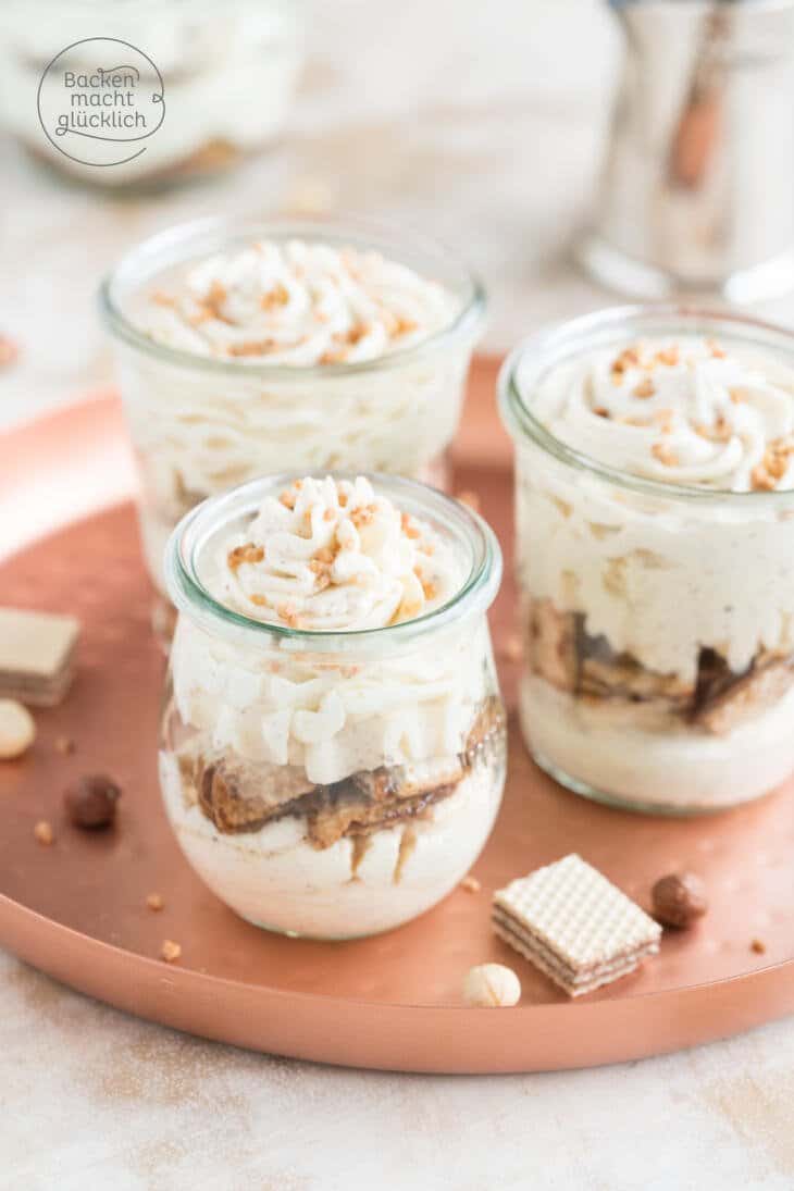 HaselnussTiramisu ohne Ei Backen macht glücklich
