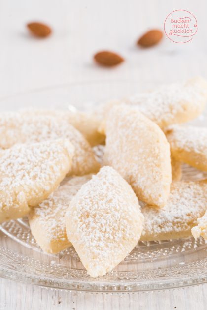 Ricciarelli italienische Mandelkekse