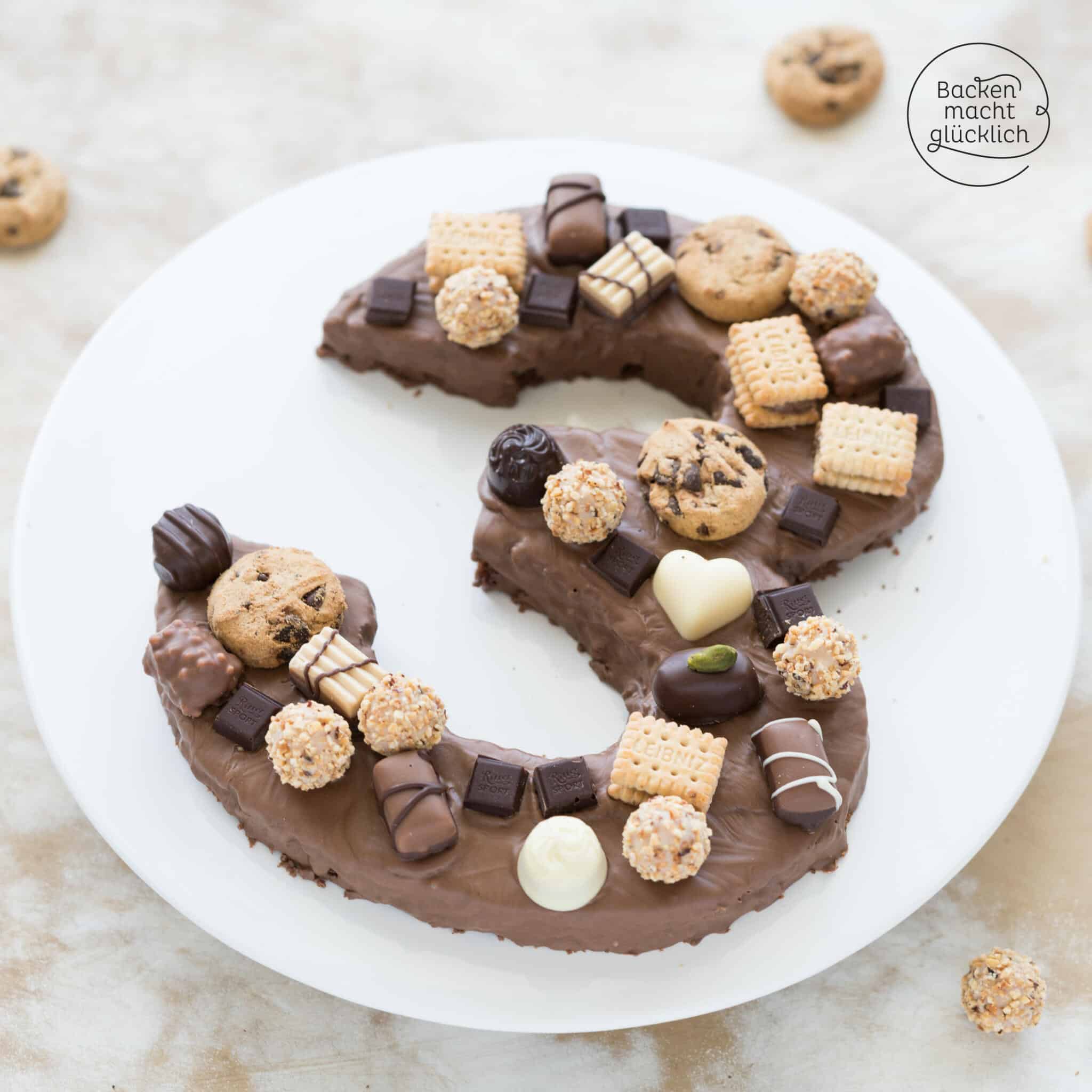 Einfacher Zahlenkuchen Zum Geburtstag Backen Macht Glucklich