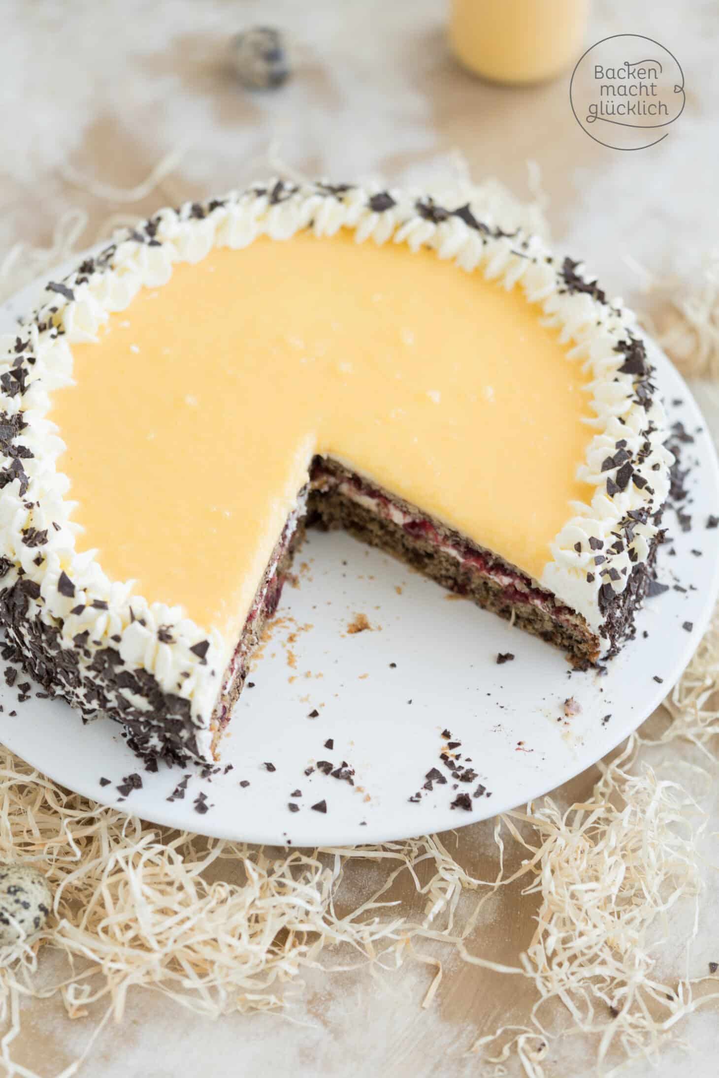 Eierlikortorte Mit Nussboden Ohne Mehl
