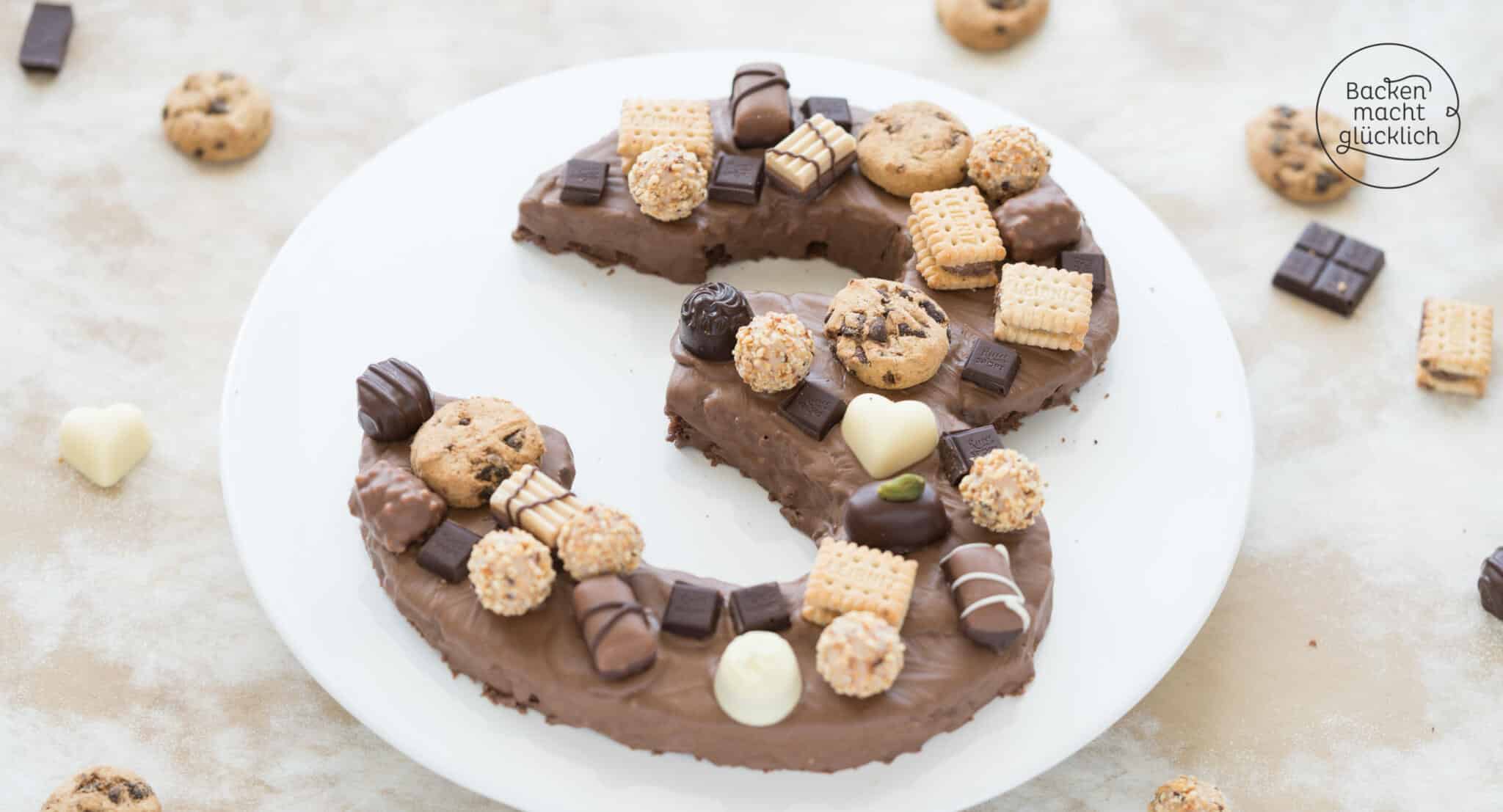 Einfacher Zahlenkuchen zum Geburtstag | Backen macht glücklich