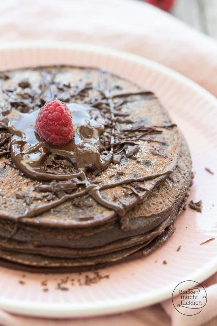 Einfache Schoko-Eierkuchen