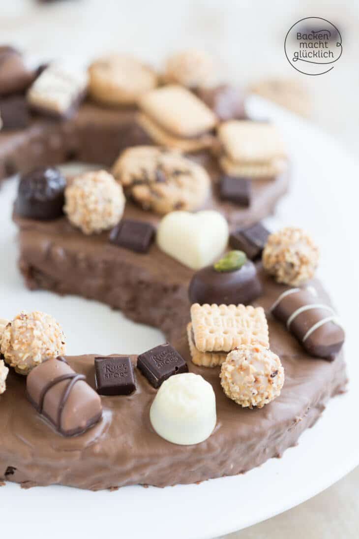 Einfacher Zahlenkuchen Zum Geburtstag Backen Macht Glucklich