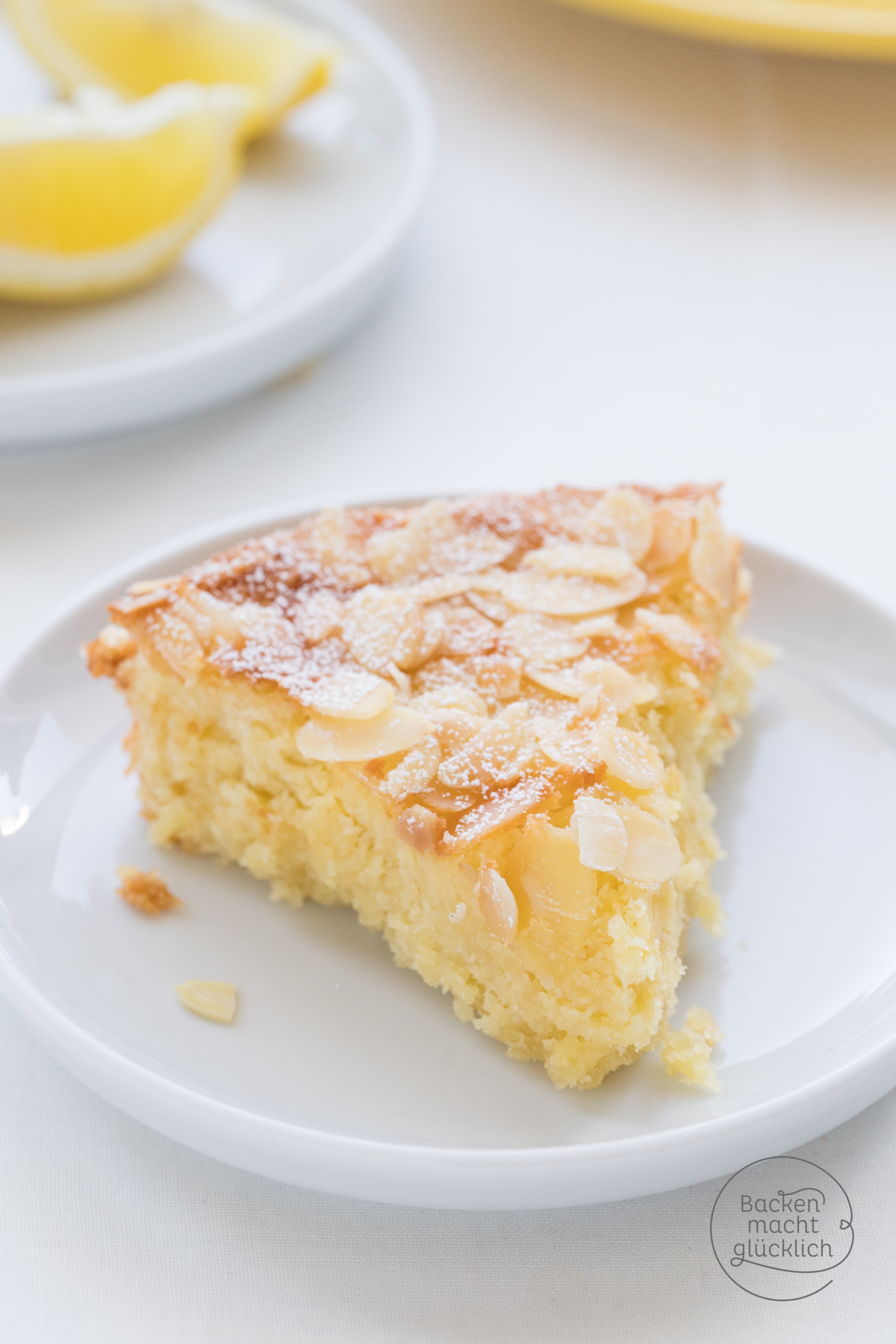 Zitronen-Mandelkuchen glutenfrei