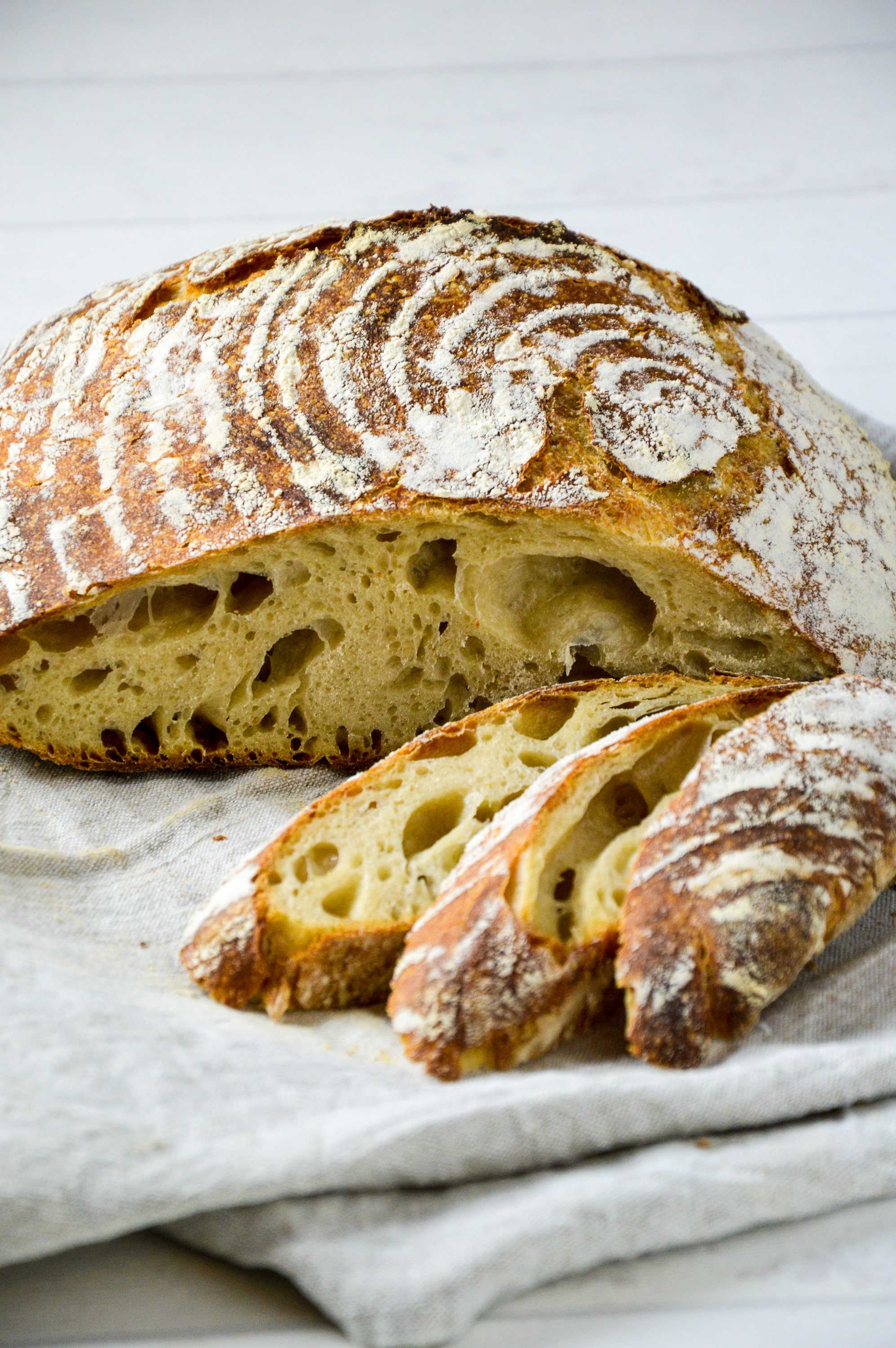 Dinkelbrot mit Sauerteig