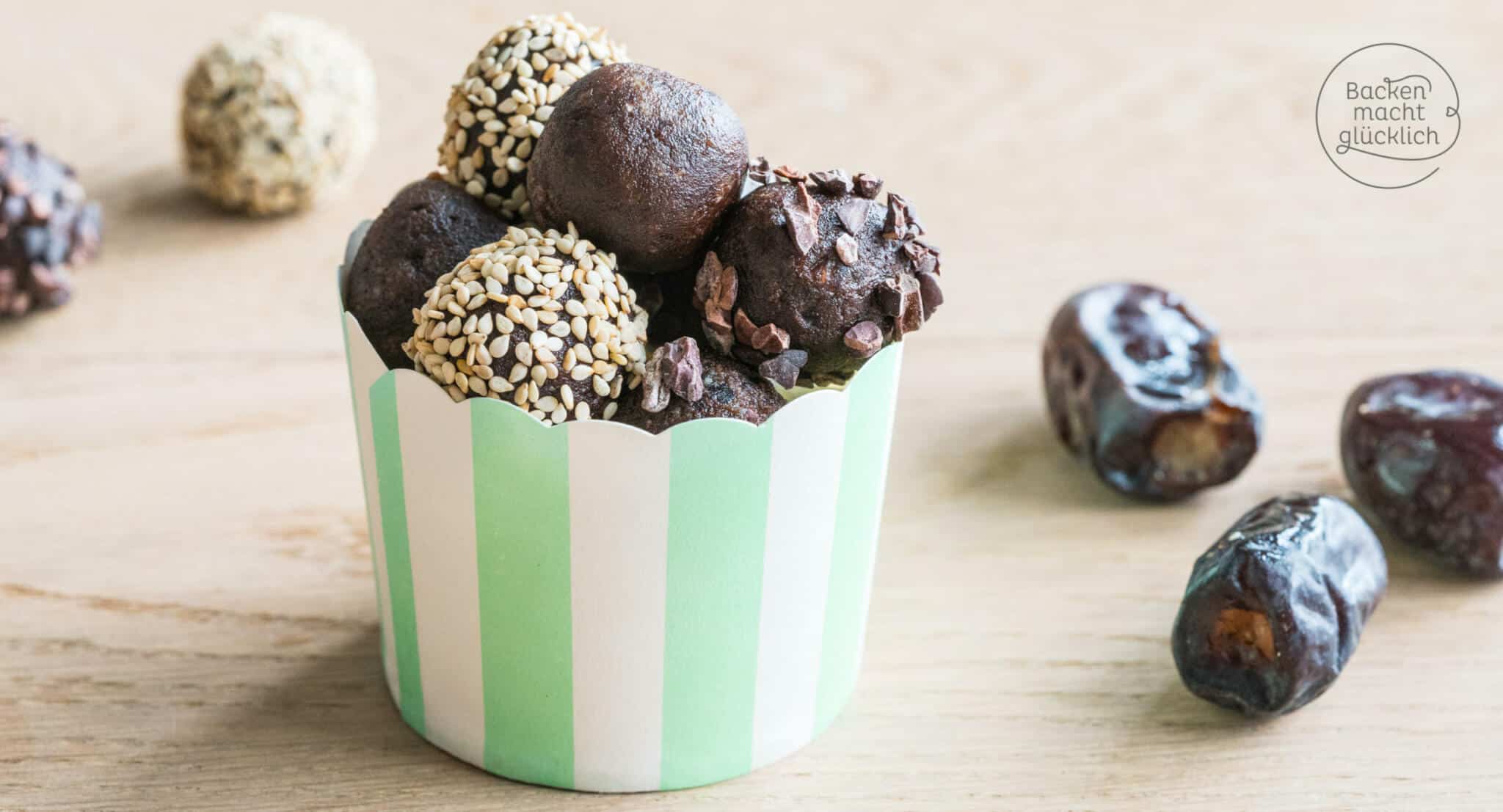 Energy Balls mit Datteln