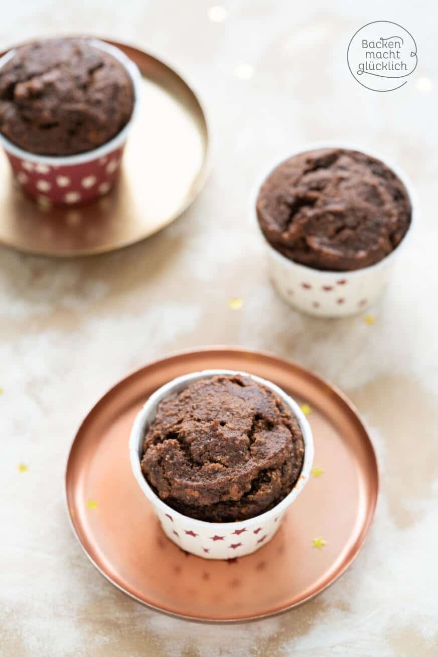 Gesunde Schokomuffins ohne Zucker Backen macht glücklich
