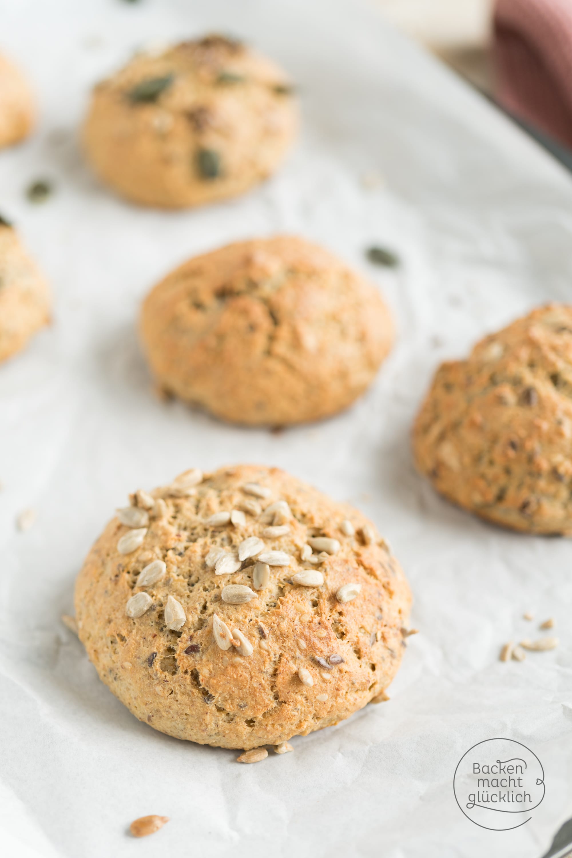 Low Carb Brötchen mit Frischkäse