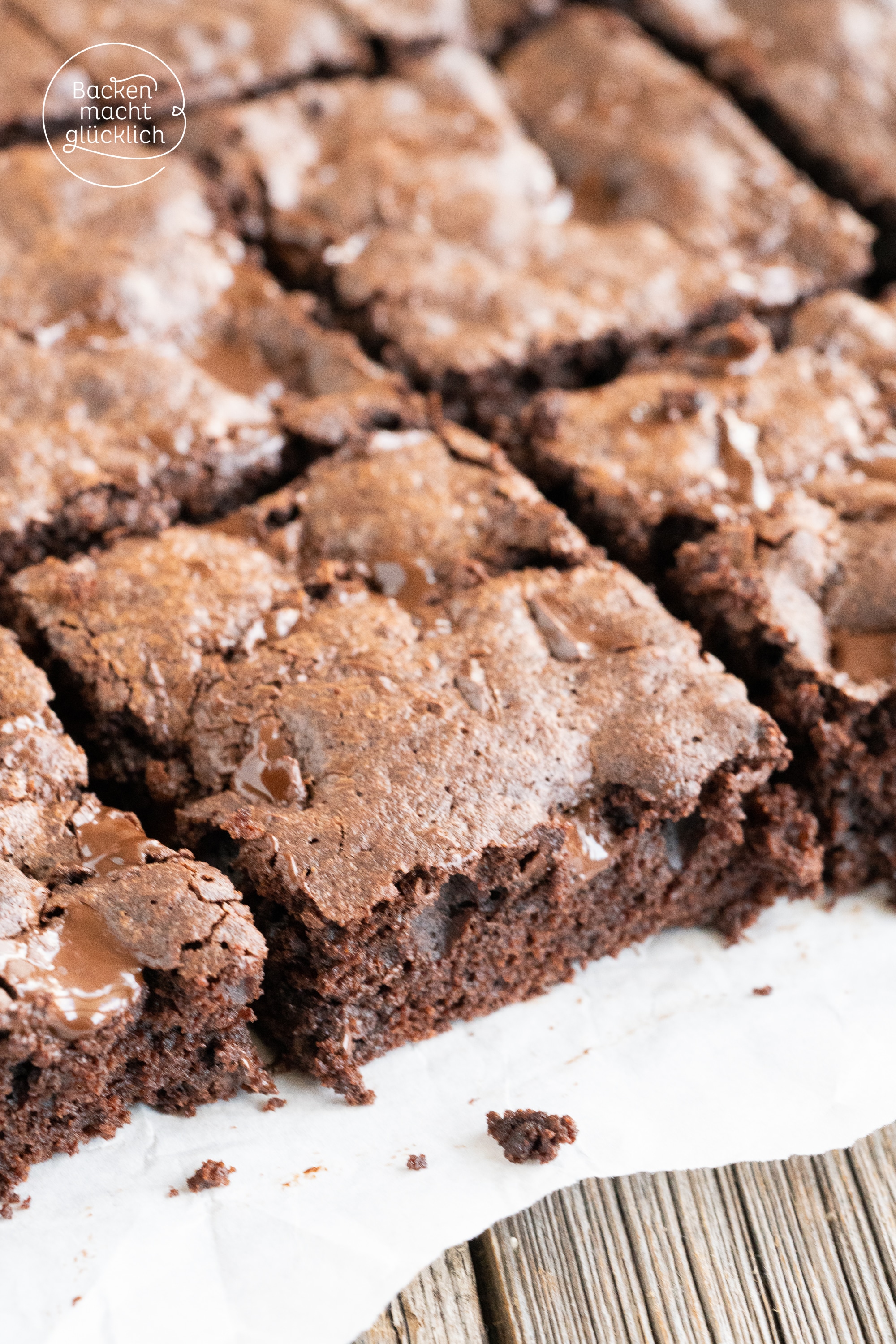 Schoko-Brownies saftig