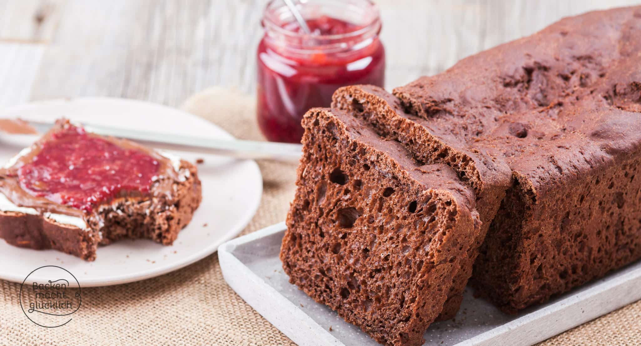 Schokoladenbrot (Schwarzwälder Kirsch Brot)