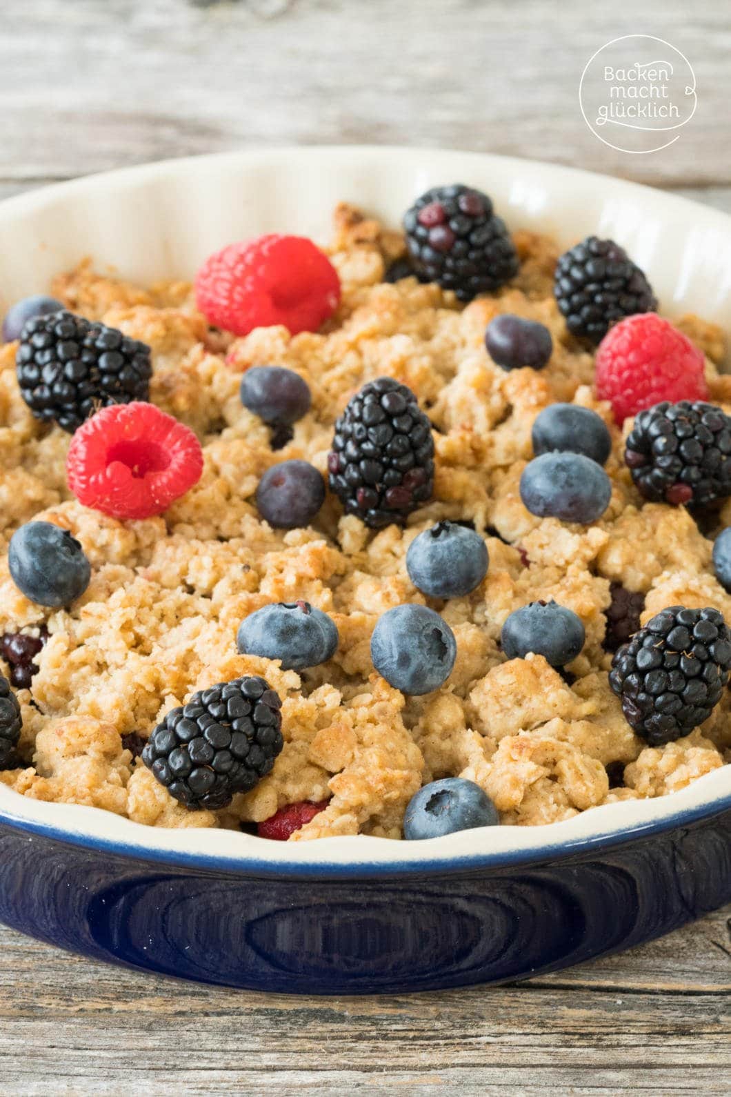 Beeren-Crumble | Backen macht glücklich