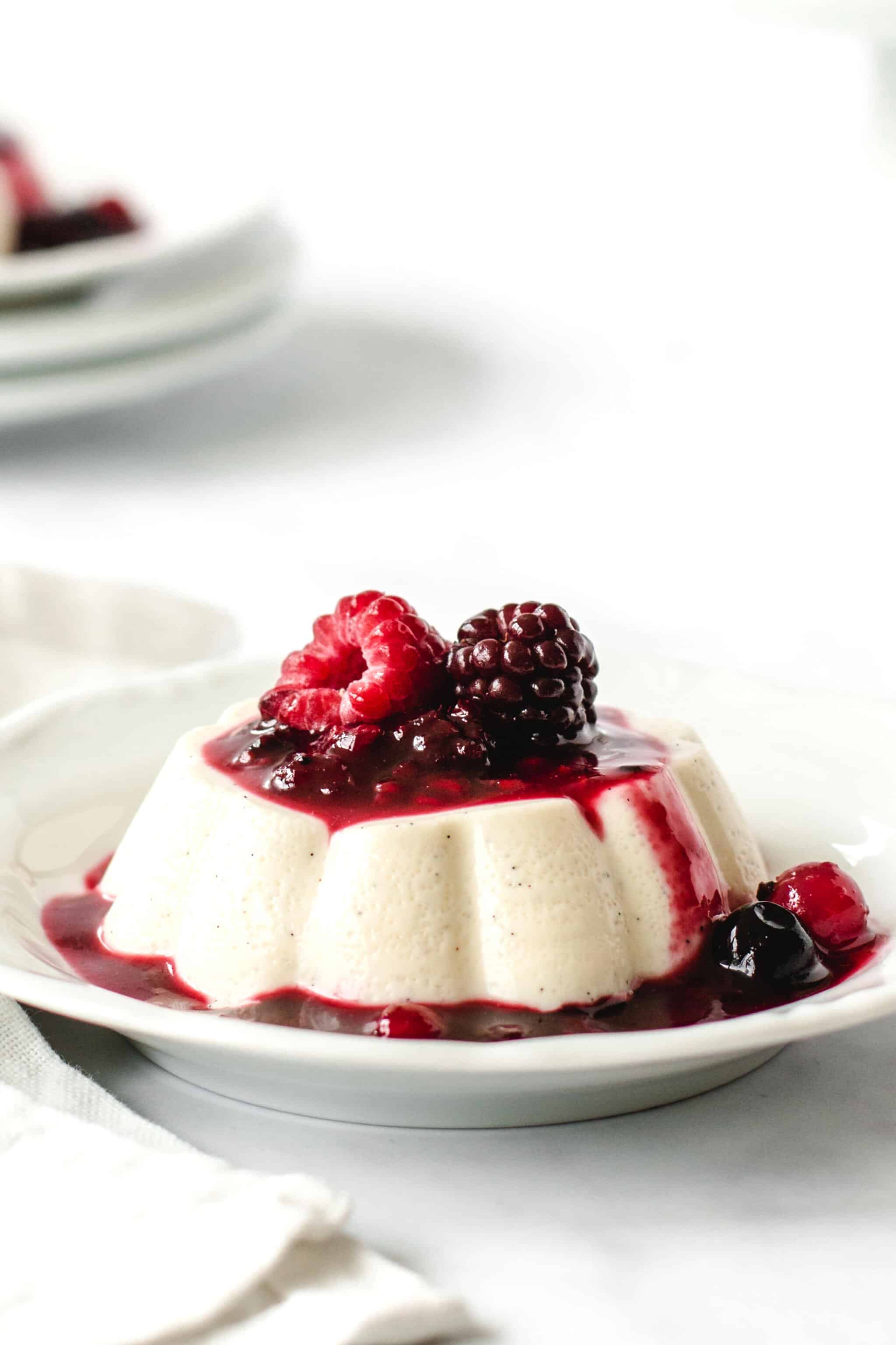 Panna Cotta ohne Blattgelatine