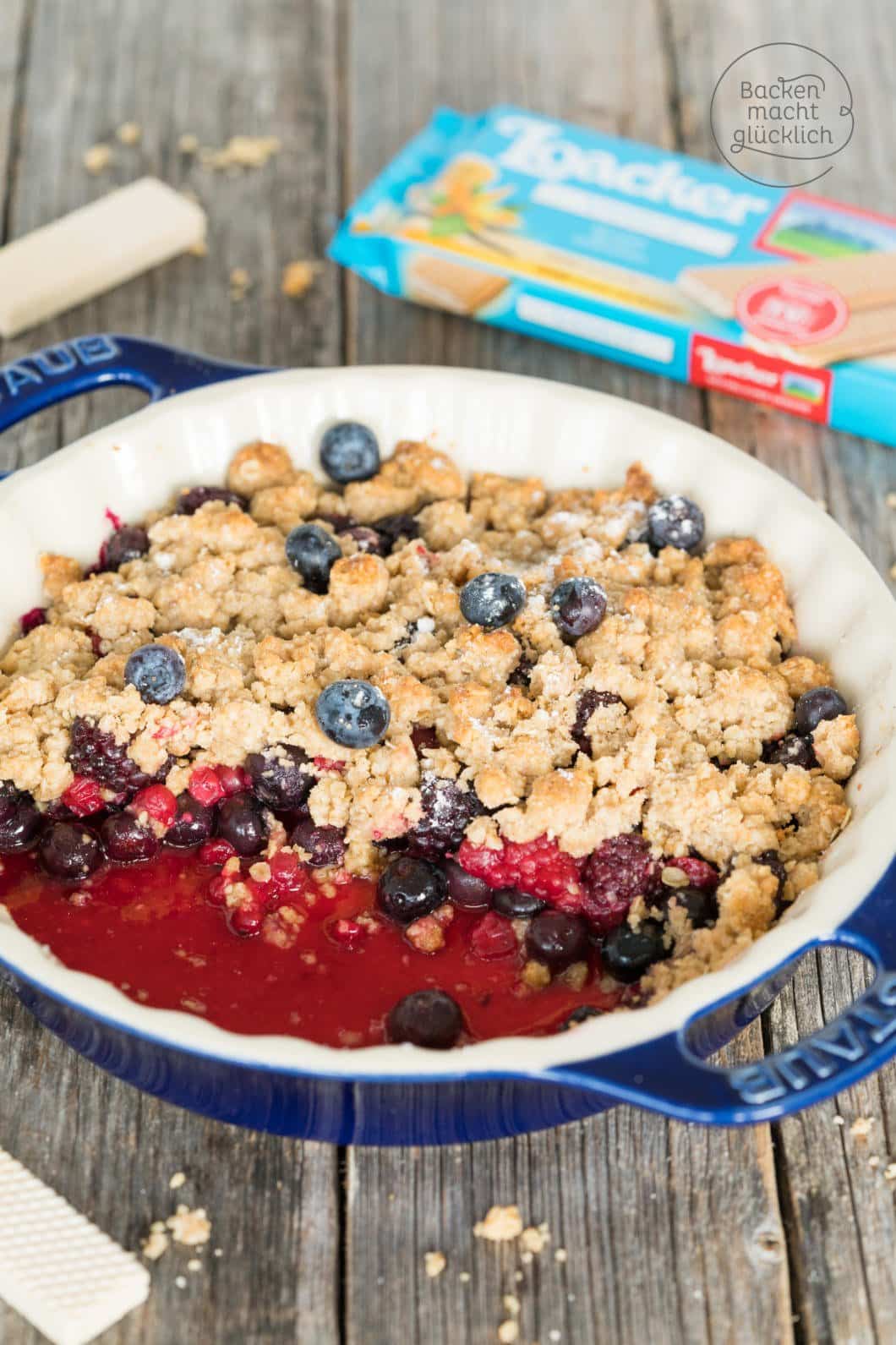 Beeren-Crumble | Backen macht glücklich