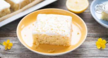 Veganer Zitronenkuchen ohne Ei