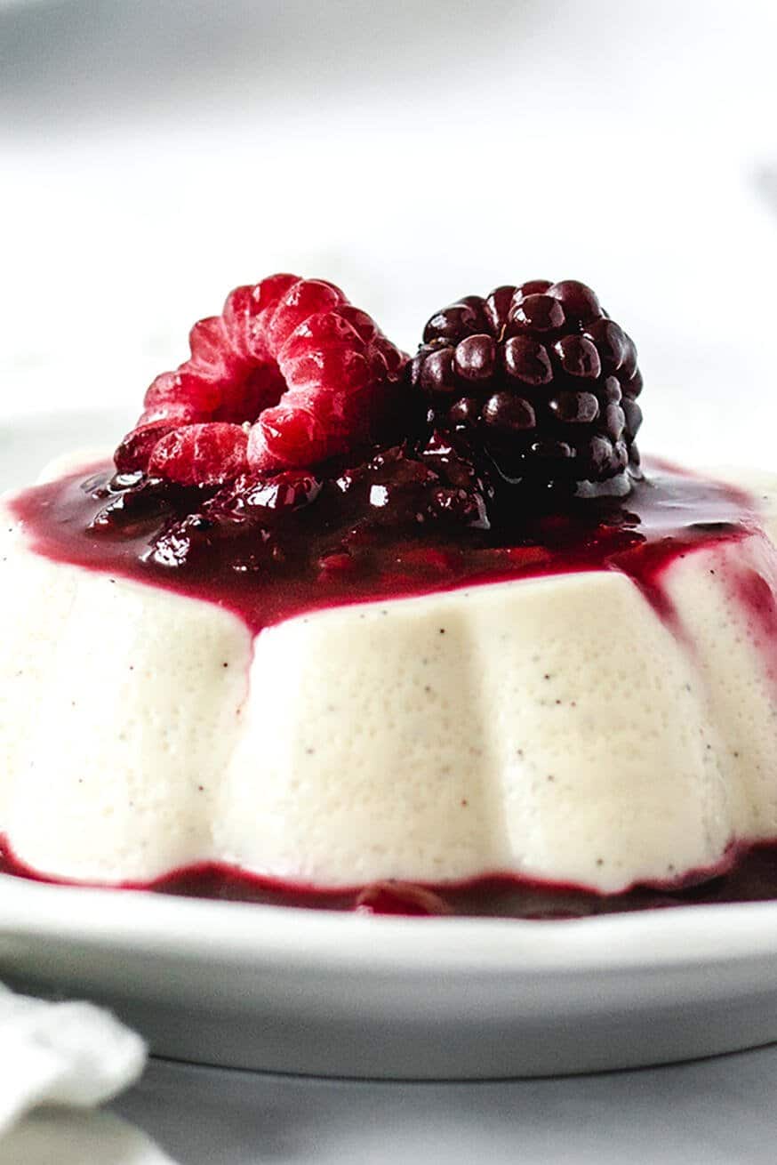 Panna Cotta Rezept Original Ohne Gelatine Panna Cotta ohne Gelatine | Backen macht glücklich