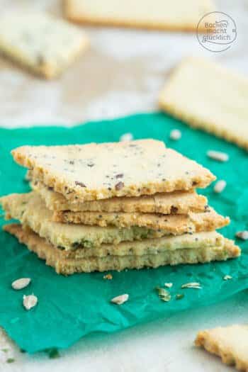 Gesunde glutenfreie Cracker