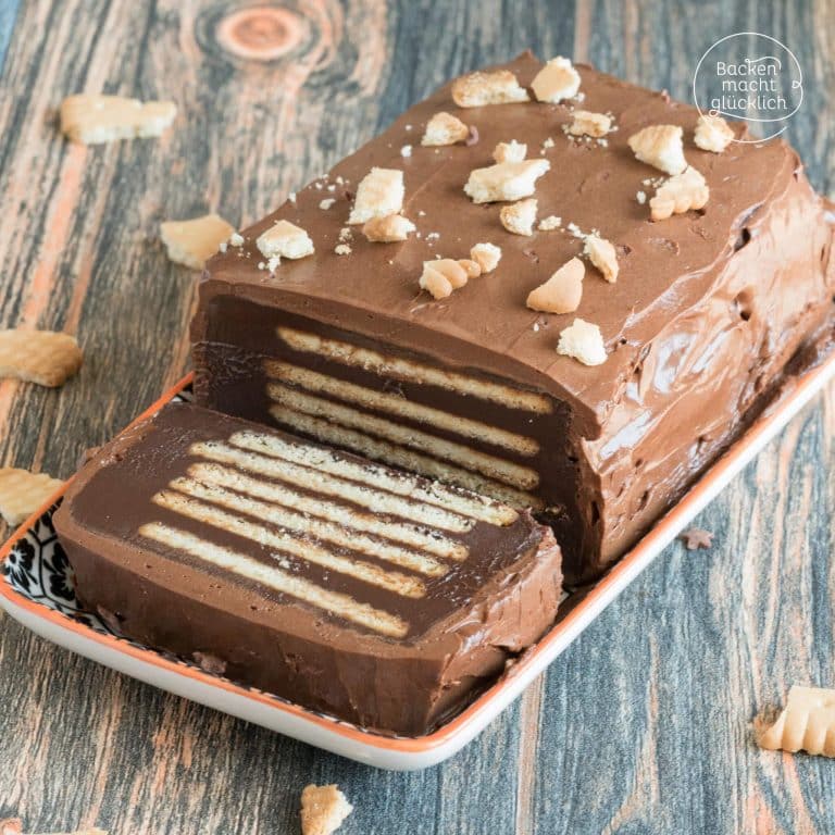 Kalter Hund ohne Ei (Schoko-Keks-Kuchen)