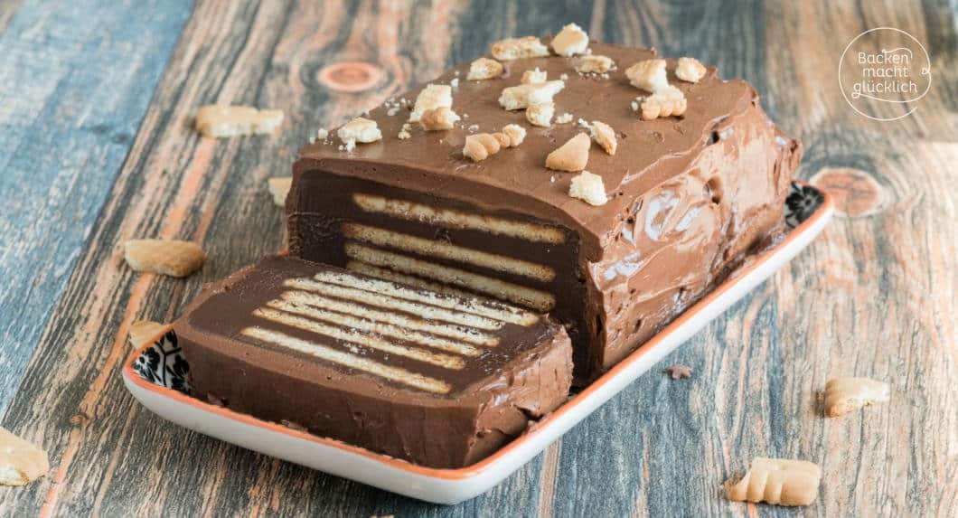 Kalter Hund Ohne Ei Mit Kakaopulver Kalter Hund ohne Ei | Backen macht glücklich