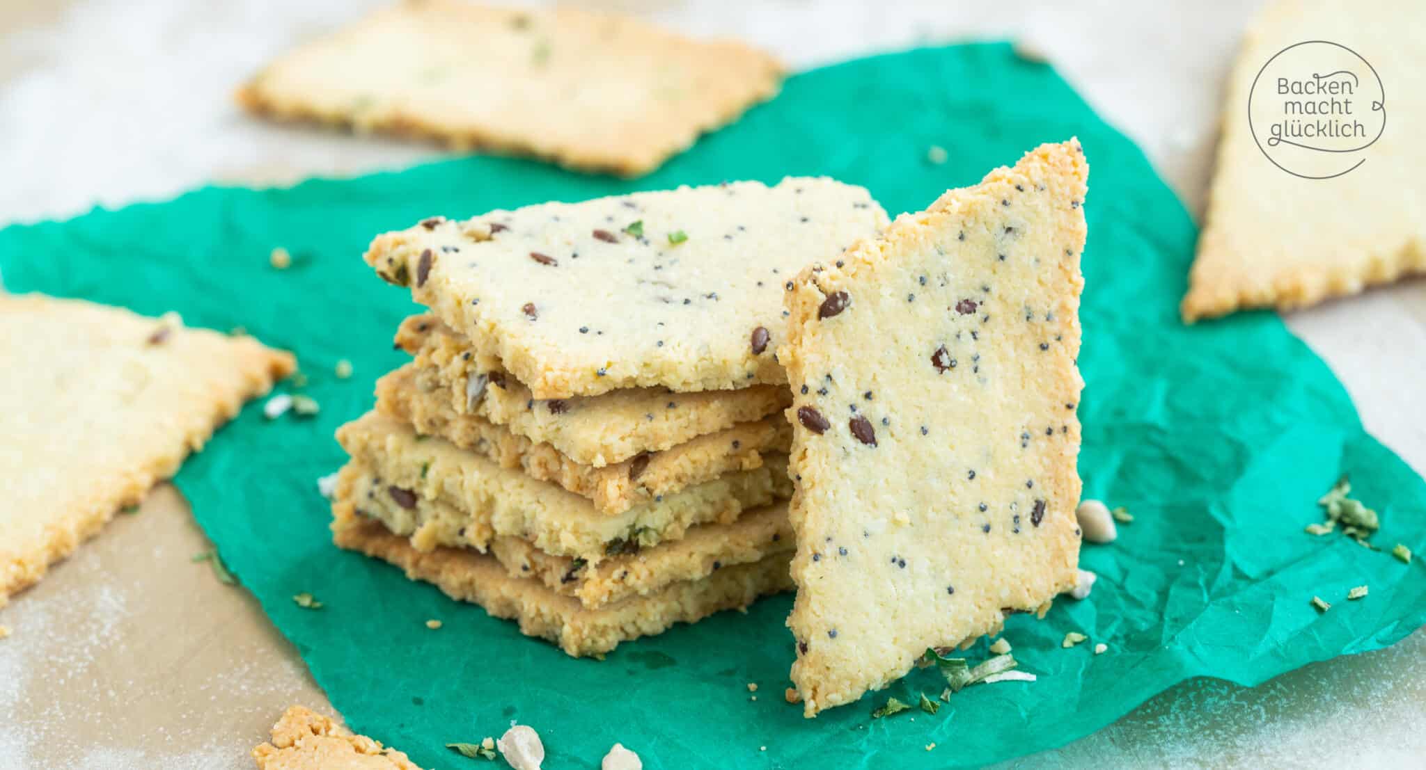 Low Carb cracker Rezept