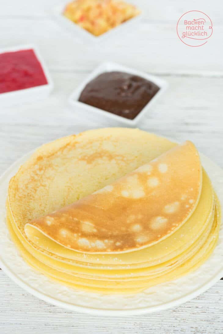 Pfannkuchen - das beste Grundrezept  Backen macht glücklich