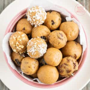 Protein Balls mit Erdnussbutter