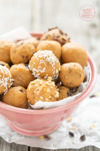 Protein Balls Rezept ohne Datteln