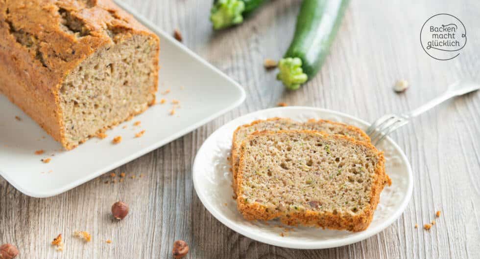 Saftiger Zucchini-Nuss-Kuchen | Backen macht glücklich