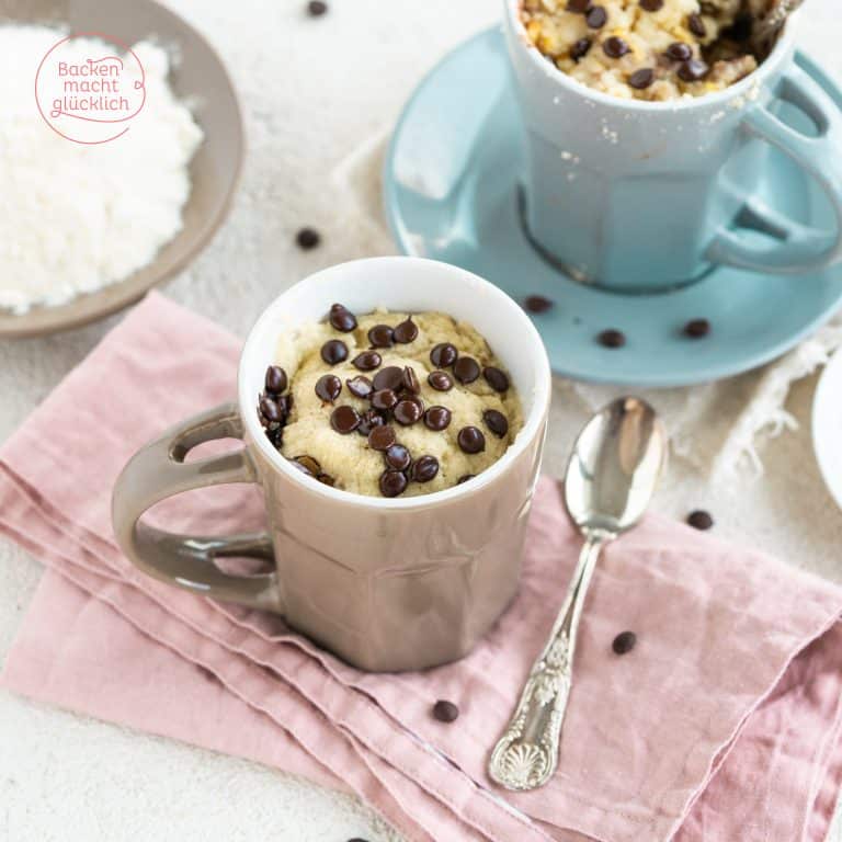 Schneller Low Carb Tassenkuchen aus der Mikrowelle