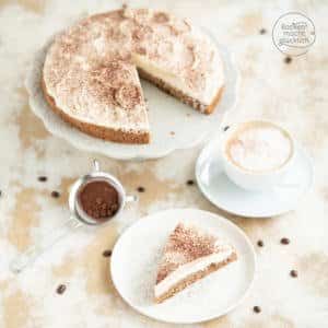 Tiramisu Torte mit Mascarpone ohne Alkohol