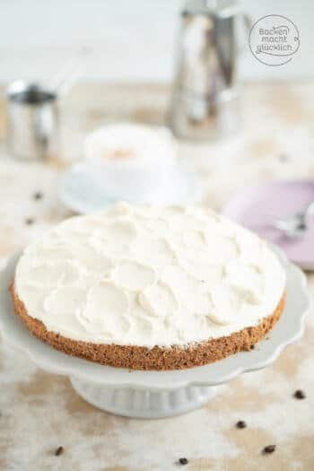 Tiramisutorte mit Mascarpone