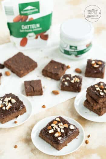 vegane Brownies mit Süßkartoffeln