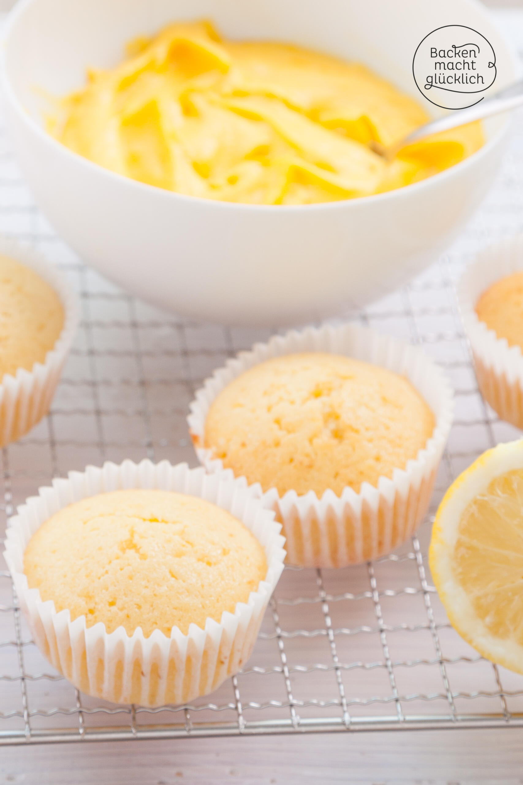 Zitronencupcakes Rezept