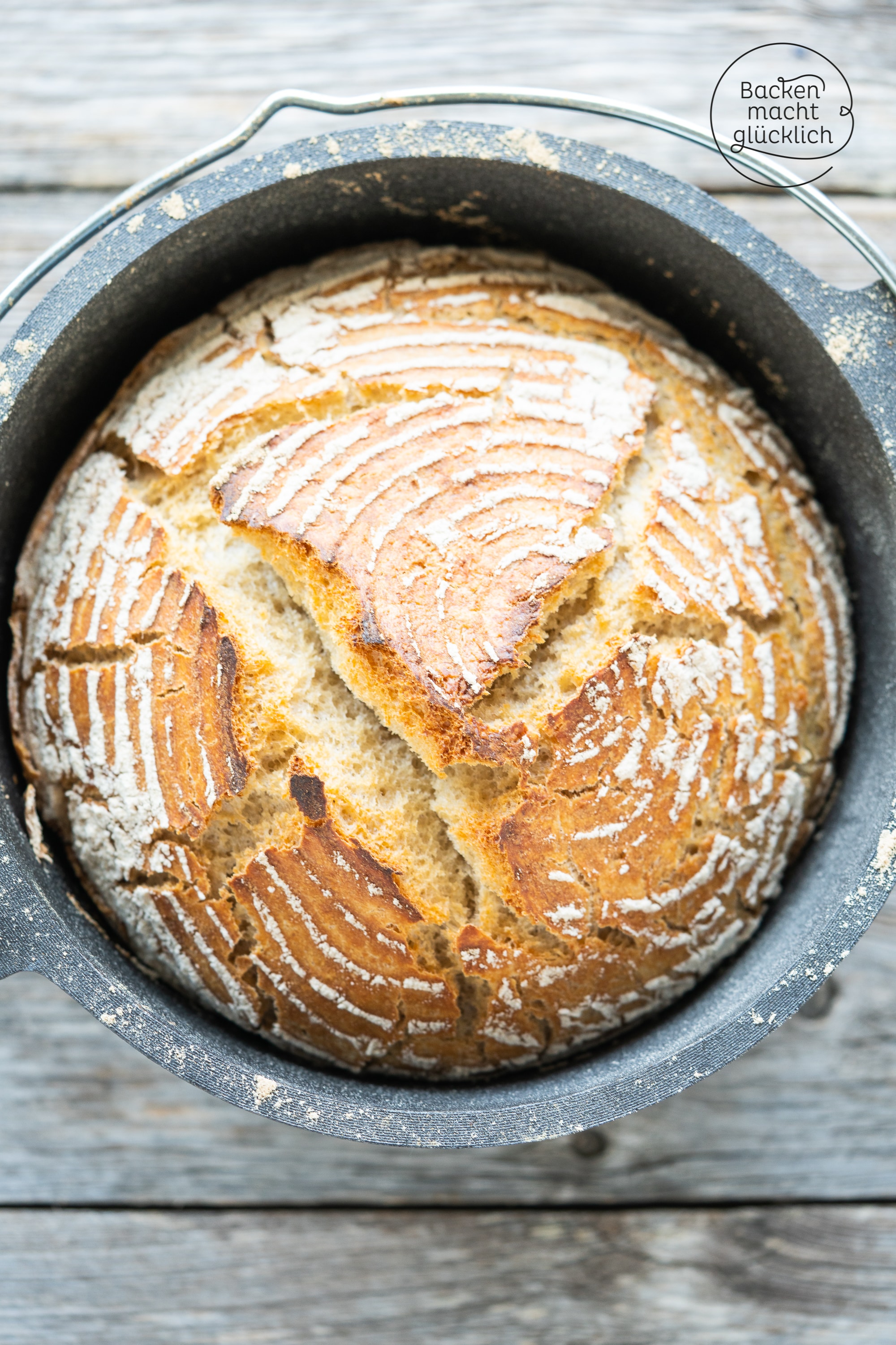 einfaches Weizen Sauerteig Brot Rezept