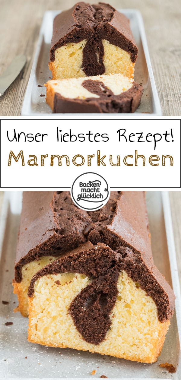 Marmorkuchen: Das Grundrezept für einen saftigen Kuchen mit Kakao ✓ Mit unseren Tipps gelingt der Klassiker bestimmt ► jetzt nachbacken!