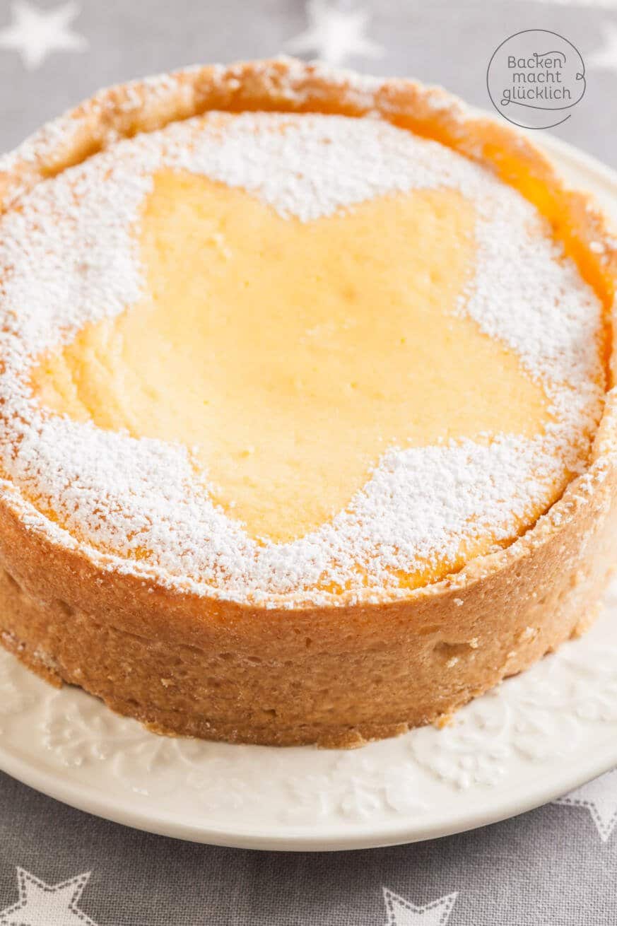 Ksekuchen Reisst Beim Backen Auf