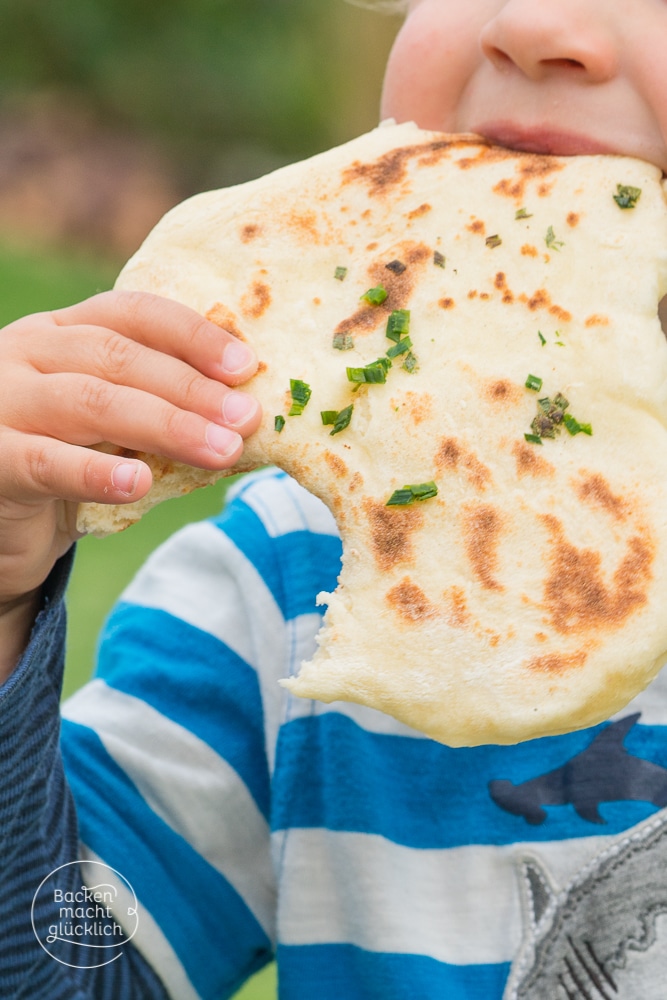 Naan: Indisches Fladenbrot | Backen macht glücklich