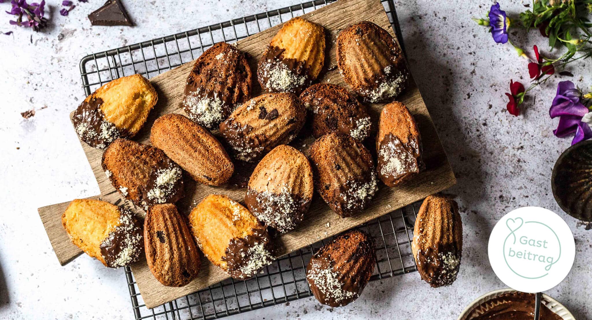 Schoko-Madeleines