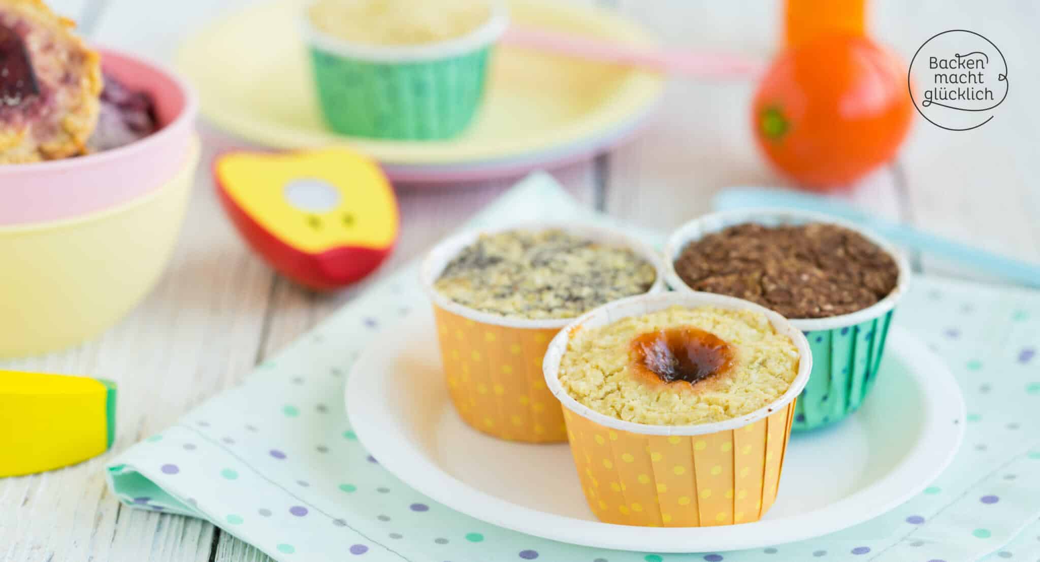 Baby-Muffins ohne Zucker und Ei