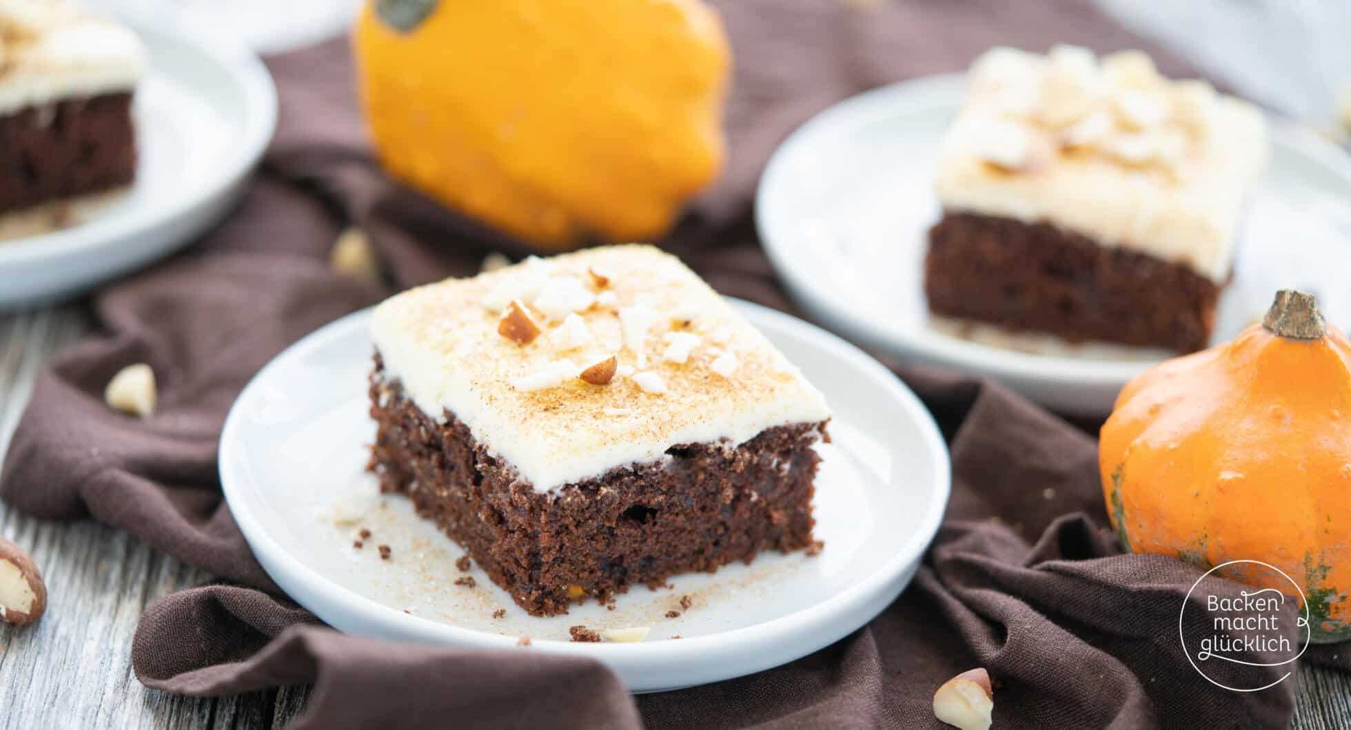 Kürbis-Schoko-Kuchen | Backen macht glücklich