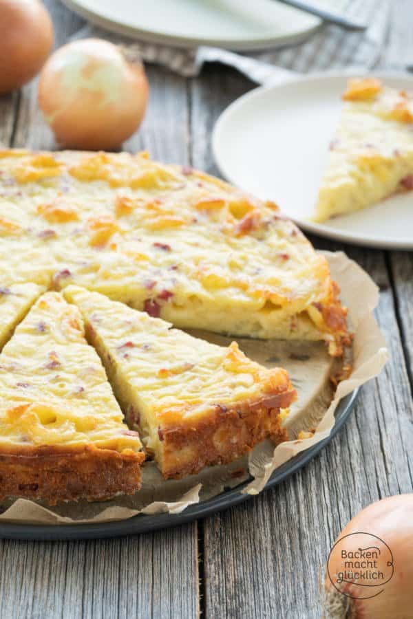 Low Carb Zwiebelkuchen-Rezept
