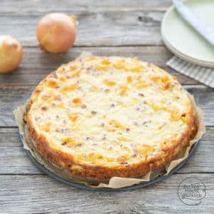 Low Carb Zwiebelkuchen ohne Boden